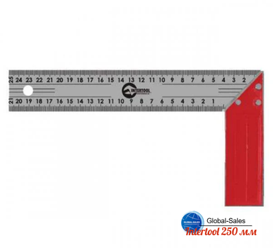 Угольник Intertool 250 мм (MT-2026)