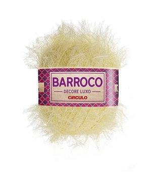 1114 BARROCO DECORE LUXO пряжа (53% бавовна, 47% поліестер, 280гр. 180м. ), бежевий
