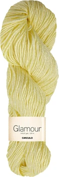 1112 GLAMOUR пряжа 100г, жовтий