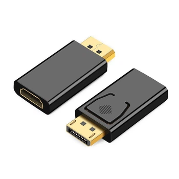 Адаптер переходник Display Port DP(папа) к HDMI(мама) 4K