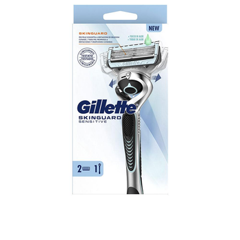 Бритва Gilltette Sensitive Skinguard + 2 змінні касети (7702018487486)