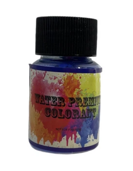Насыщенный краситель для воды Water Colourant - Blue с блестками