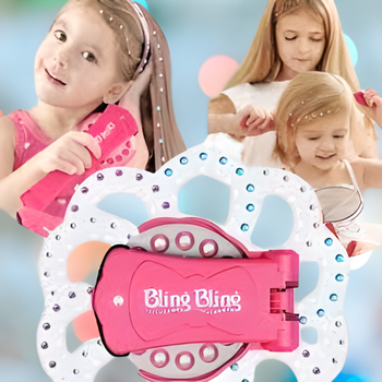 Игровой набор для юного стилиста. Набор Стразы для волос Bling Bling Стайлер для украшения стразами
