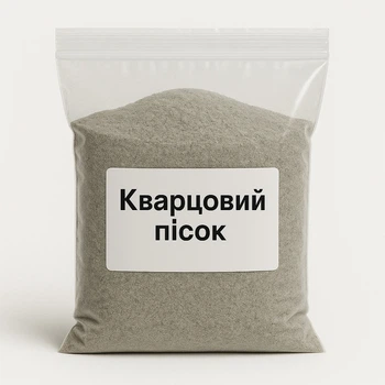 Песок кварцевый Промис-Плюс, фракция 0.1-0.2 мм, упаковка 3 кг