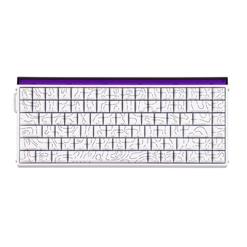 Магнитная клавиатура AULA HERO 84 HE Side Print