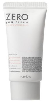 Krem przeciwsłoneczny do twarzy Rom&nd Zero Sun Clean Spf 50+ PA++++ 02 Tone Up 50 ml (8809625244019)