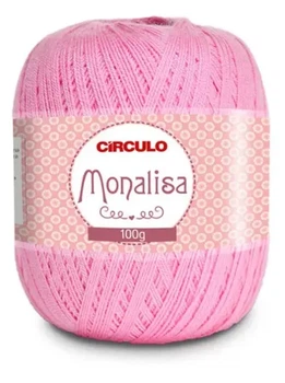 3131 MONALISA пряжа (100%акріл, 100гр. 525м. ), рожевий