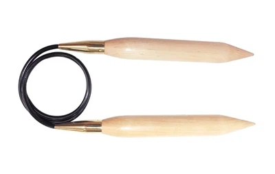 35360 Спиці кругові Jumbo Birch KnitPro, 120 см, 20.00 мм