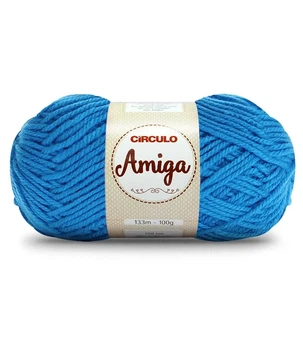2194 AMIGA пряжа (100% акріл, 100гр. 133м. ), блакитний