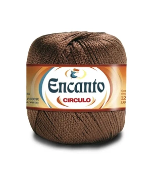 7154 ENCANTO пряжа (128 м/100 г. 100% віскоза), шоколадний