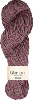 3157 GLAMOUR пряжа 100г, рожевий