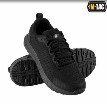 Мужские тактические кроссовки летние M-Tac размер 45 (28,5 см) Черный (Summer Pro Black)