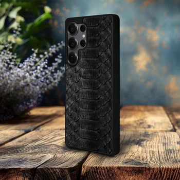 Накладка SkinBacker Python Scales для Samsung Galaxy S25 Ultra Чорний (79100)