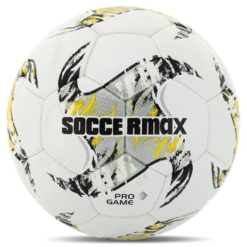 Мяч футбольный Zelart Soccermax Pro Game 9493 размер №5 White-Yellow