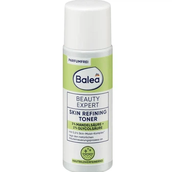 Відлущуючий тонер з мигдалевою та гліколевою кислотами Balea Toner Beauty Expert Refining 100 мл