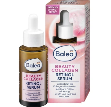 Антивозрастная сыворотка с коллагеном и ретинолом, пептидами Balea Serum Beauty Collagen Retinol 30 ml