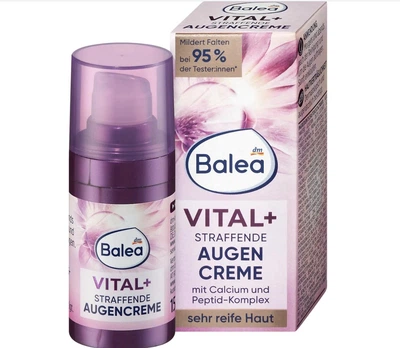 Антивозрастной крем для зоны вокруг глаз Balea Augencreme Vital+ straffend 15 мл