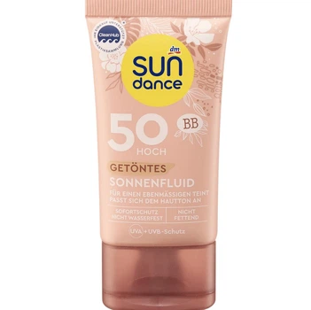 Тональный Солнцезащитный флюид SUNDANCE Sonnenfluid getönt LSF 50 50 мл