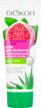 Увлажняющий крем для лица "Инжир + Алоэ" Биокон Натуральный уход 75ml (741110-666661-2)