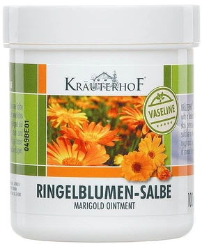 Мазь с календулой на основе вазелина Krauterhof Marigold Ointment 100ml (673618-590824-2)