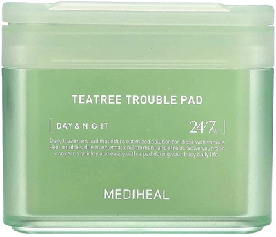 Тонер-пады для лица с чайным деревом - Mediheal Tea Tree Trouble Pad 100шт (100шт) (1275119-423278704-2)