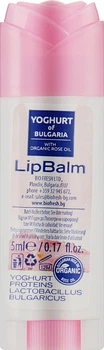 Бальзам для губ з пробіотиком та органічною рожевою олією - BioFresh Yoghurt & Organic Rose Oil Lip Balm 5ml.