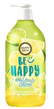 Гель для душа "Цитрус и лайм" - Happy Bath Smile Body Wash Wellness Citrus And Lime 900g (1228294-649563313-2)