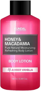 Лосьон для тела "Янтарная ваниль" Kundal Honey & Macadamia Body Lotion Amber Vanilla 500ml (891790-886355-2)
