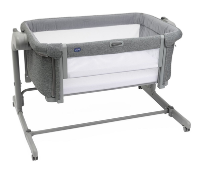 Дитяче ліжечко Chicco Next2Me Magic Evo Darl Grey (8058664167715)
