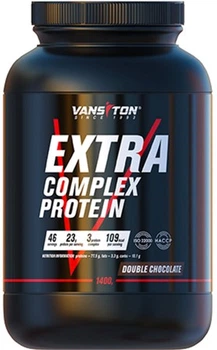 Протеїн Vansiton Extra порошок 1.4 кг Подвійний шоколад (4820106593161)