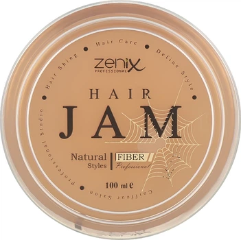 Віск для волосся "Павутинка" з матовим ефектом - Zenix Wax Hair Natural 100ml (991606-1284949-2)