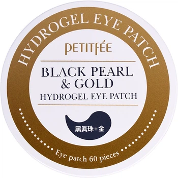 Гідрогелеві патчі для очей Petitfee & Koelf Black Pearl & Gold Hydrogel Eye Patch 60шт (671192-942328-2)