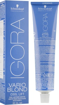 Осветляющий крем для волос Schwarzkopf Professional Igora Vario Blond Cool Lift 60ml (646937-877058-2)