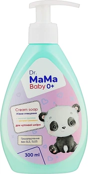 Детское мыло "Нежное очищение" - Мыловаренные традиции Dr.Mama Baby Cream Soap 300ml (300ml) (1250728-1261264582-2)