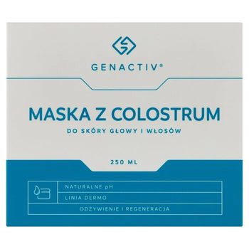Maska Genactiv Colostrum do skóry głowy i włosów 250 ml (5907546536190)