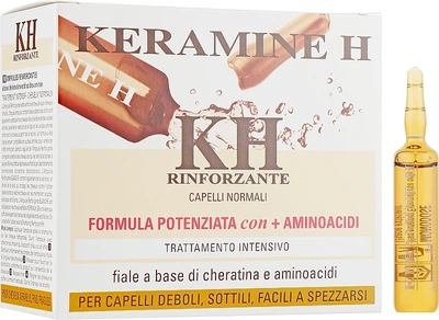 Ампулы для укрепления волос, белые - Keramine H Ampoules 10x10ml (930683-1184167-2)