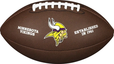М'яч для американського футболу Wilson NFL LICENSED BALL MINNESOTA VIKINGS темно-коричневий Розмір 5 WTF1748XBMN