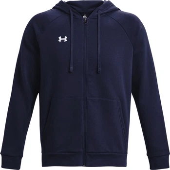 Толстовка Under Armour RIVAL FLEECE темно-синяя L 1379767-410