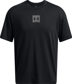 Футболка Under Armour HEAVYWEIGHT SM BOX OVERSIZED черная M 1386803-001