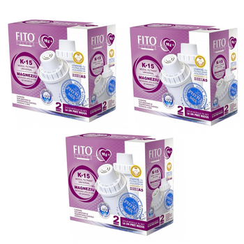 Картриджи Fito Filter K-15 Mg+ c Магнием для фильтров кувшинов (6 штук)