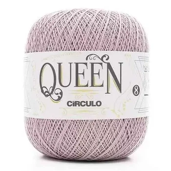 3719 QUEEN 8 пряжа (100% єгіпет.бавовна, 100гр. 678м. ), світло-рожевий