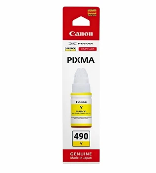 Чорнило Canon GI-490 Pixma G1400/G2400/G3400 70 мл Yellow (0666C001)