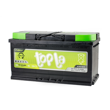 Акумулятор Topla AGM 95 Ah/12V "0" (+ справа)
