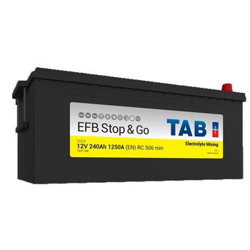Акумулятор TAB EFB 240 Ah/12V "3" (+ сверху)