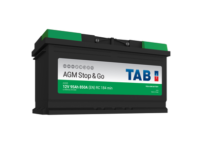 Акумулятор TAB AGM 95 Ah/12V "0" (+ справа)