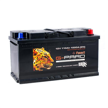 Акумулятор 110 Аh/12V Fast G-Pard Euro(0) Акція!!!