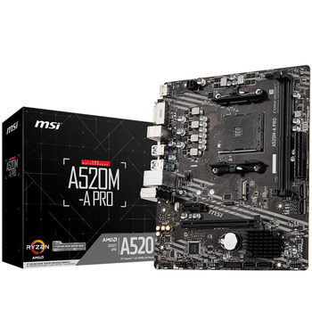 Материнская плата MSI A520M-A Pro Socket AM4