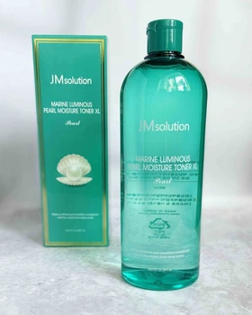 Тонер для обличчя із екстрактом перлів JMsolution Marine Luminous Pearl Moisture Toner XL 600ml