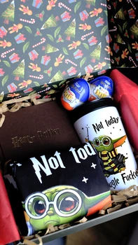 Подарунковий набір магії "Поттероман на всю голову" Гаррі Поттер Harry Potter - Термостакан OLD