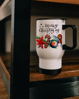 Термос в машину Marmyza Merry Christmas - 500 мл